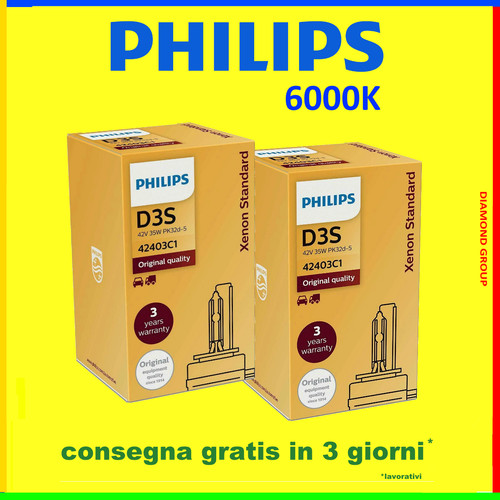 Philips coppia lampade xeno - philips,
