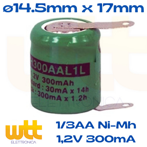 Batteria ricaricabile mh - batteria, ni-mh