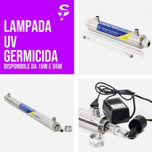 Sti lampada germicida acqua - lampada,